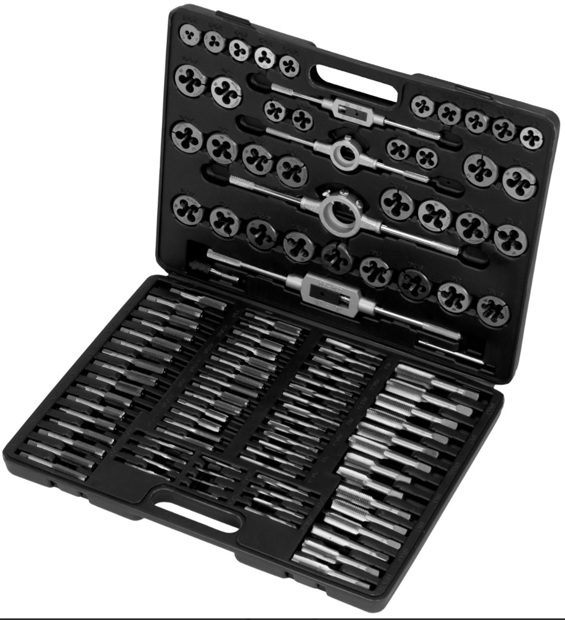 Tap + Die Master Set 110-Piece Metric Tap + Die Set M2-M18