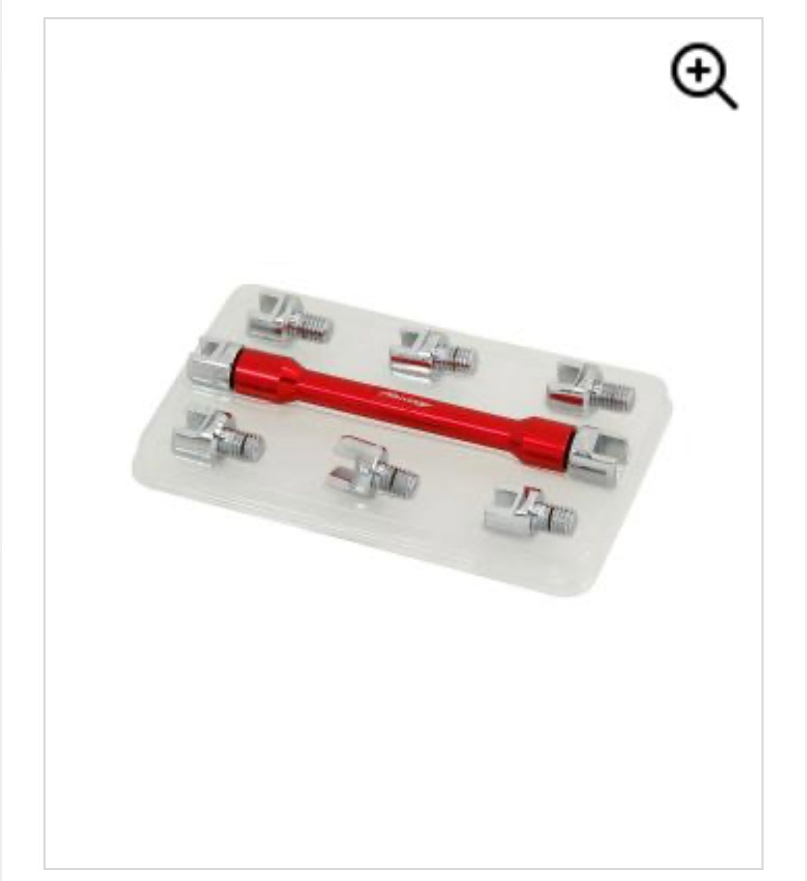 Motorcycle 9pc Spoke Wrench Set
