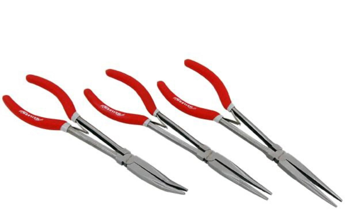 Pliers - 3pc Set With 11in. Long Handles