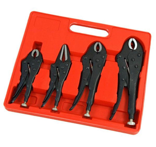 Locking Pliers - 4 Piece Set